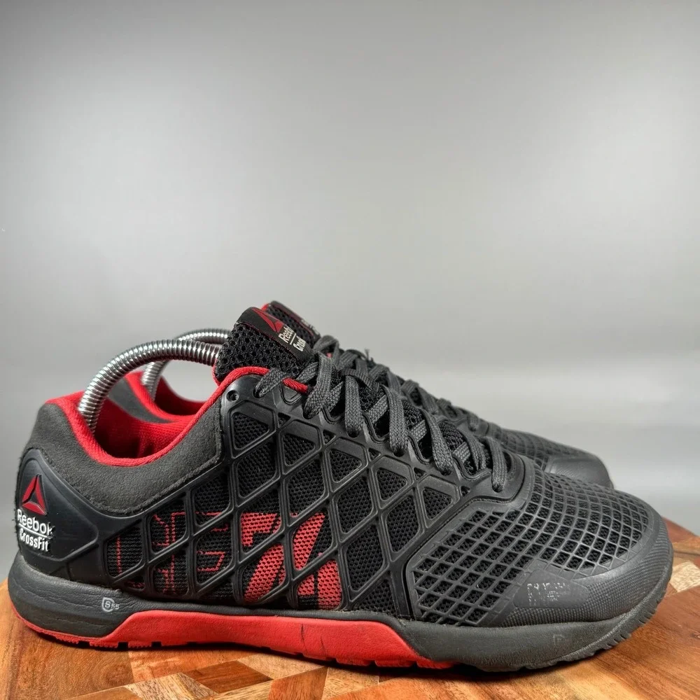 Reebok CrossFit Nano 4.0 Mens Training Shoes Black Red M43438 Size 8.5